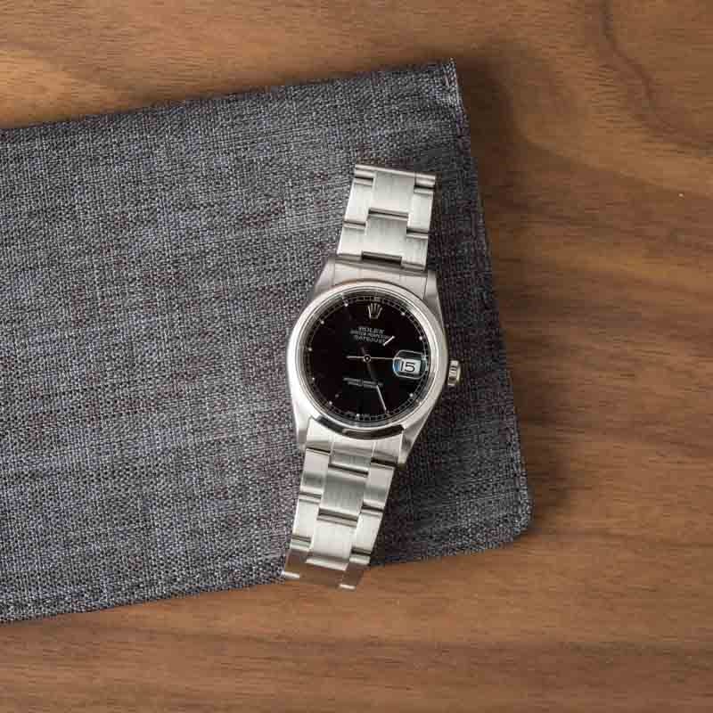 Clean Factory Super Clone Rolex Datejust 16200 Black Dial