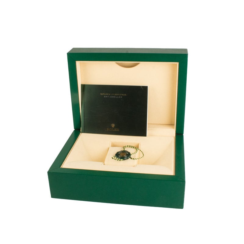 Super Clone Rolex Sky-Dweller 326934 Blue Index Stainless Steel