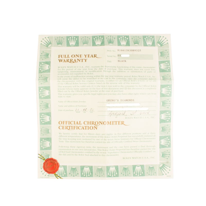 Super Clone Rolex Submariner 16613 Steel Gold Black Dial AAA