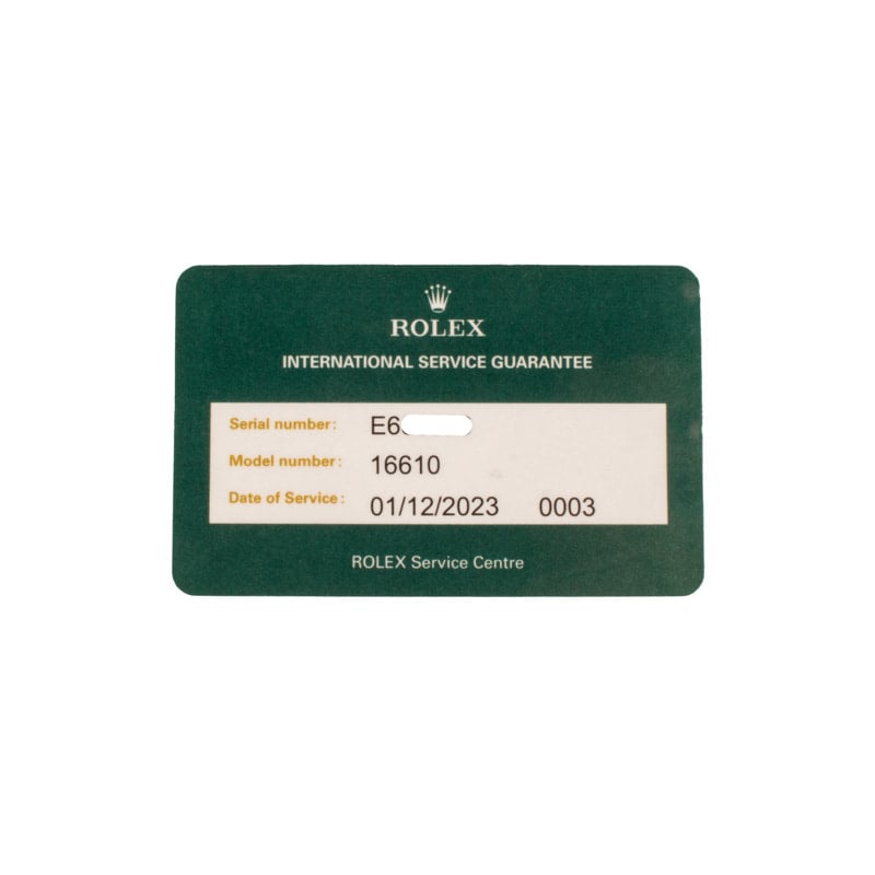 Clean Factory Super Clone Rolex Submariner 16610 AAA Rep